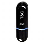 Флеш-накопичувач USB 8GB T&G 012 Classic Series Black (TG012-8GBBK)