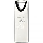 Флеш-накопичувач USB 8GB T&G 117 Metal Series Silver (TG117SL-8G)