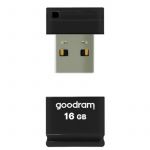 Флеш-накопичувач USB2.0 16GB Goodram UPI2 (Piccolo) Black (UPI2-0160K0R11)