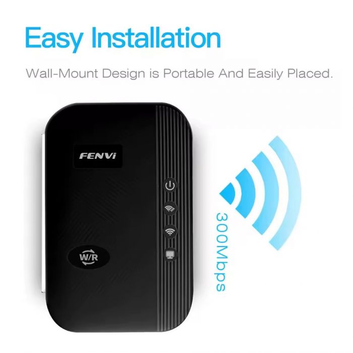 Точка доступу Fenvi FWD-R616U Black Wi-Fi Repeater