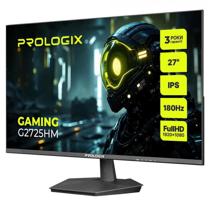 Монітор Prologix Gaming 27" G2725HM IPS Black 180Hz