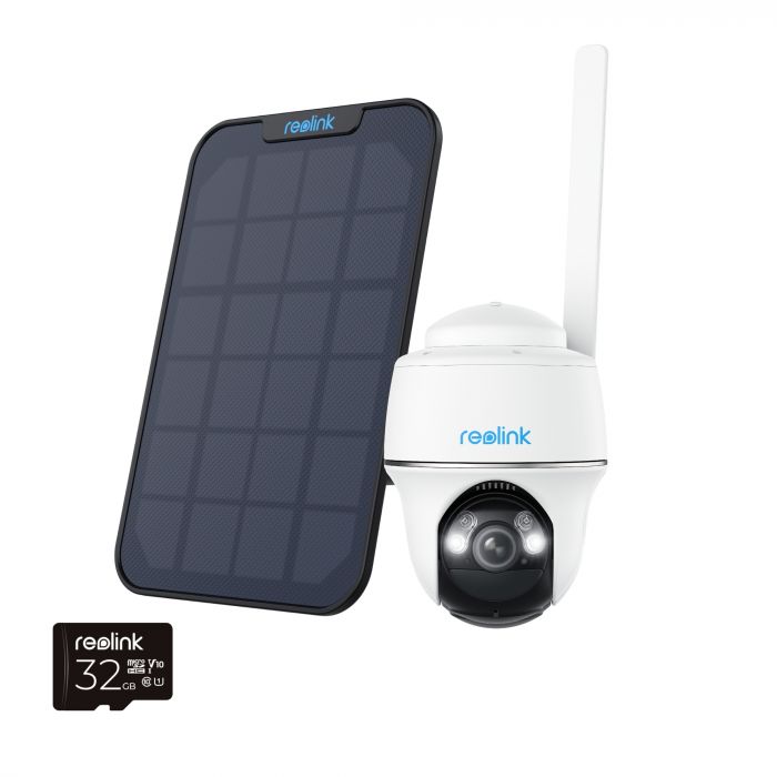 IP-камера Reolink Go Series G430 (Go PT Plus) із сонячною панеллю