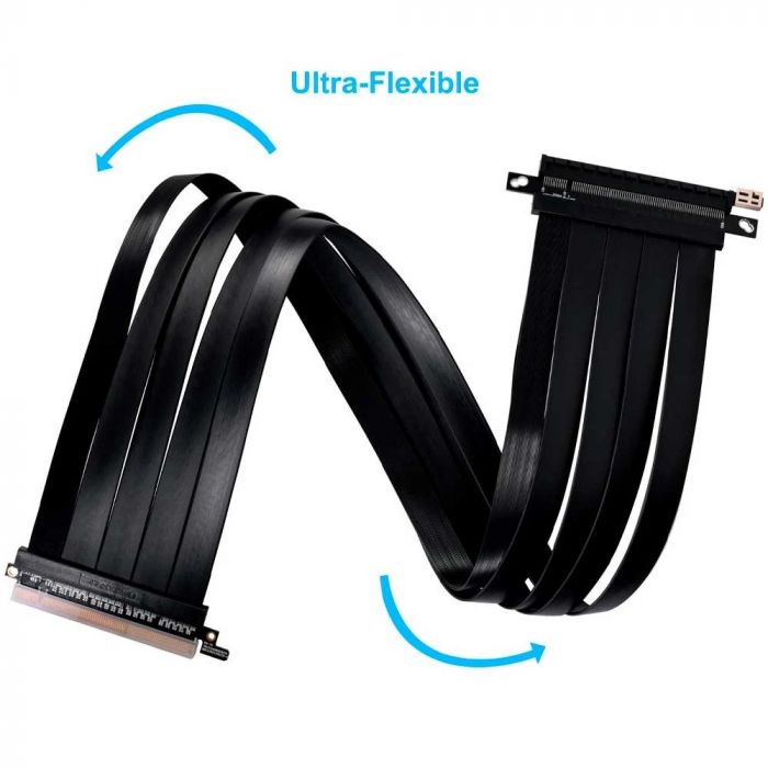 Райзер Lian Li PCIe 4.0 Riser Cable 600mm Black (G89.PW-PCI-4-60X)