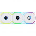 Вентилятор Lian Li Uni Fan SL Wireless LCD 120-3 Reverse White (G99.12RSLLCD1W3W.00)