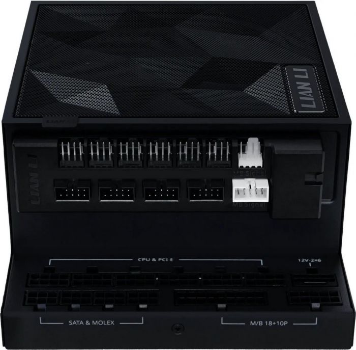 Блок живлення Lian Li Edge Gold 1200W Black with Hub, EU Cord (G9P.EG1200G.BH00.EU)