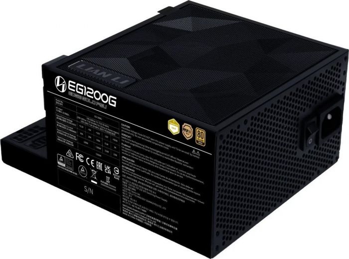 Блок живлення Lian Li Edge Gold 1200W Black with Hub, EU Cord (G9P.EG1200G.BH00.EU)