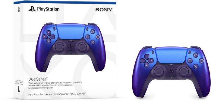 Геймпад бездротовий Sony PlayStation 5 DualSense Chrome Indigo (1000044476)