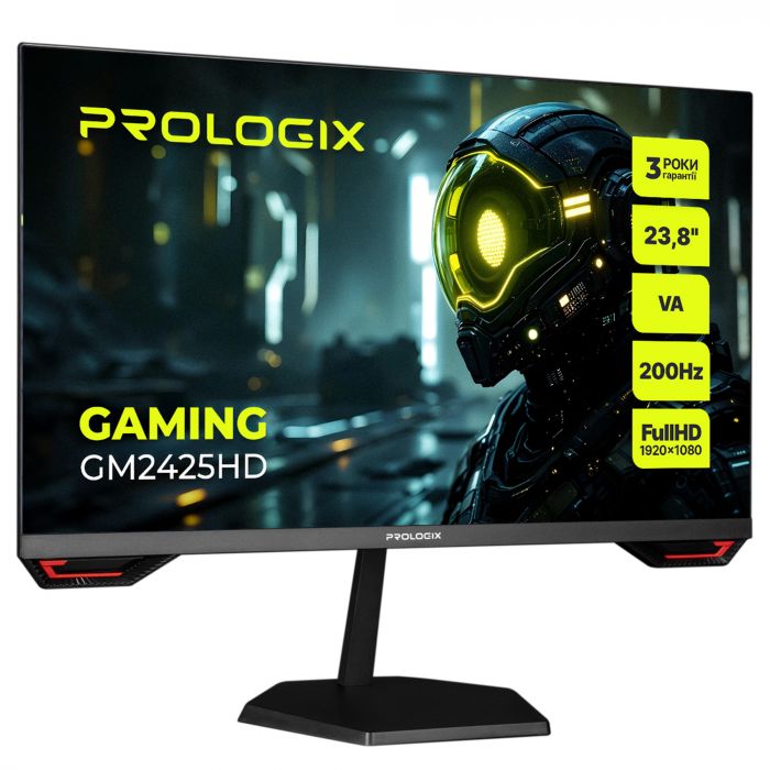 Монітор Prologix Gaming 23.8" GM2425HD VA Black 200Hz