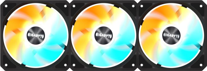 Вентилятор Gigabyte EZ Chain Fan 120 3-Pack Black (GP-GBT EZFAN1203)