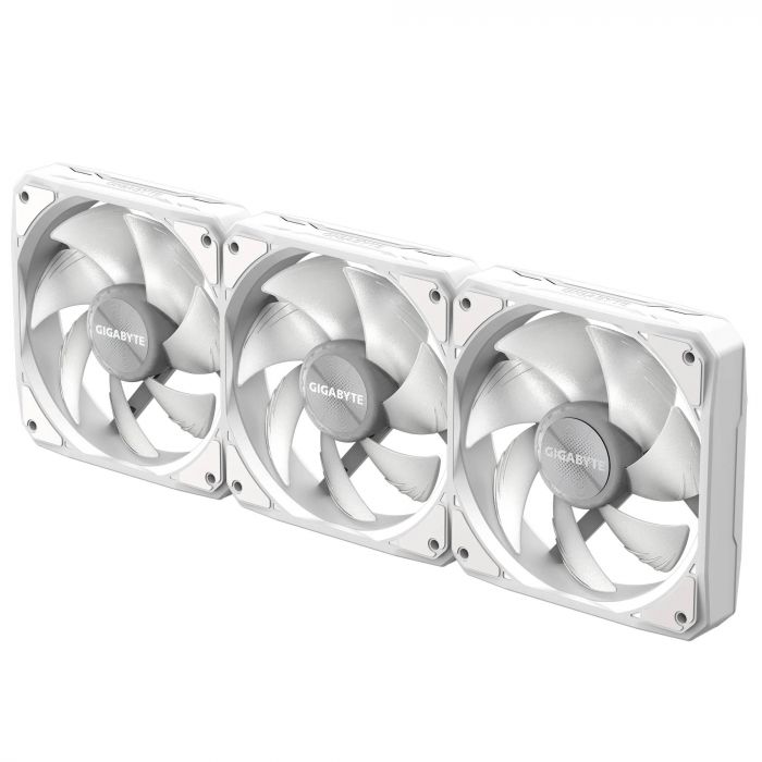 Вентилятор Gigabyte EZ Chain Fan 120 Ice 3-Pack White (GP-GBT EZFAN1203 ICE)