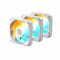Вентилятор Gigabyte EZ Chain Fan 120 Ice 3-Pack White (GP-GBT EZFAN1203 ICE)