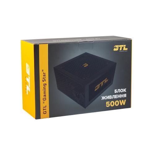 Блок живлення GTL Gaming Star (GTLGS500BK) 500W