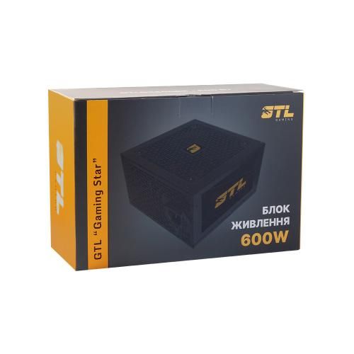 Блок живлення GTL Gaming Star (GTLGS600BK) 600W