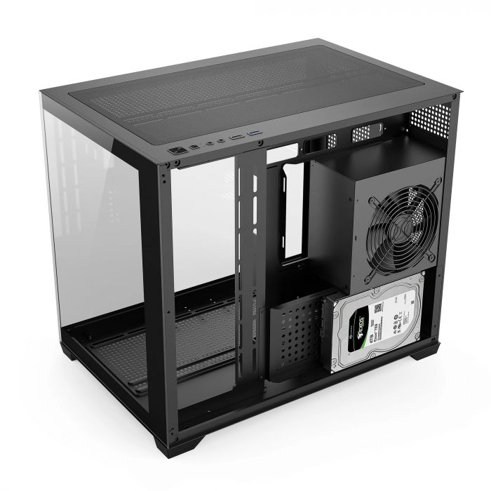 Корпус GTL Gaming Abyss Black (GTLN285M) без БЖ