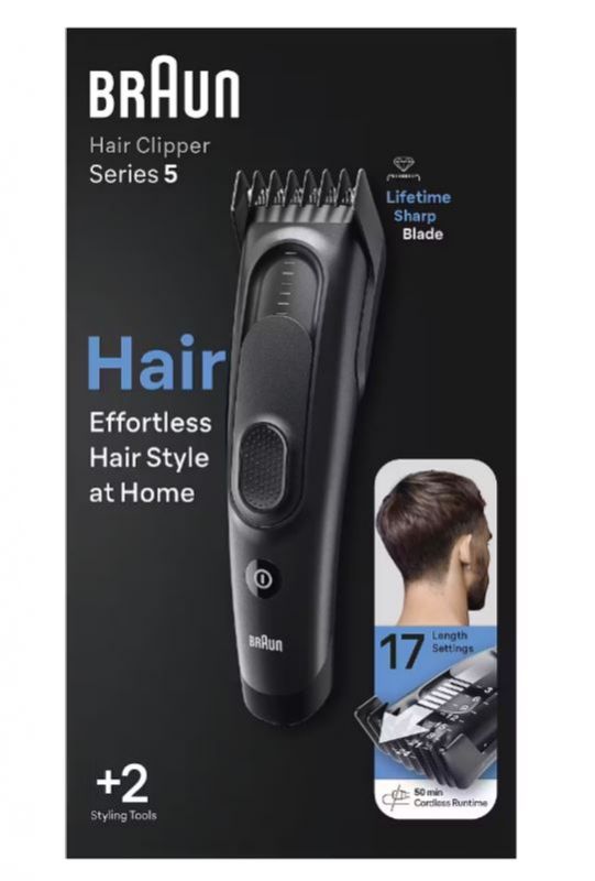 Машинка для стрижки Braun Hair Clip HC 5330