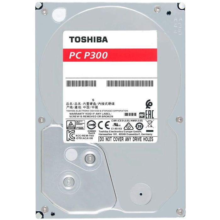Накопичувач HDD SATA 2.0TB Toshiba P300 7200rpm 256MB (HDWD320UZSVA)