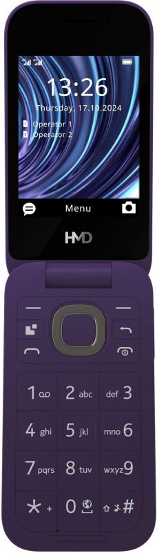 Мобільний телефон HMD 2660 Flip Violet