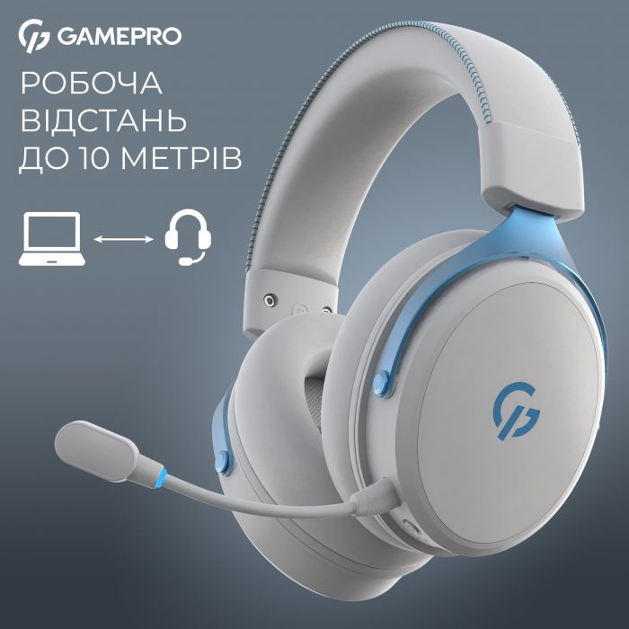 Гарнітура GamePro Asgard Skadi White (HSW191WB)