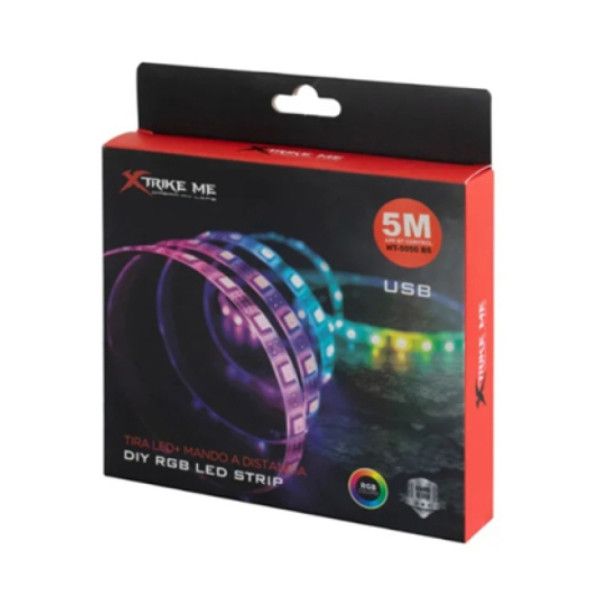 Світлодіодна стрічка Xtrike Me 5050 (Led Chip) Bluetooth, App Control, 5 м (HT-5050B5)