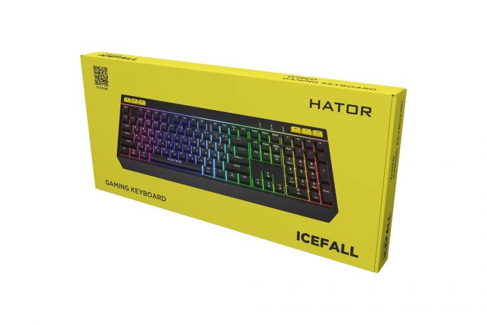 Клавіатура Hator Icefall Black (HTK402UA)