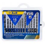Набір свердл S&R Meister (216301015) 15шт