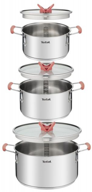 Набір посуду Tefal Opti Space 6 предметів (G720S674)