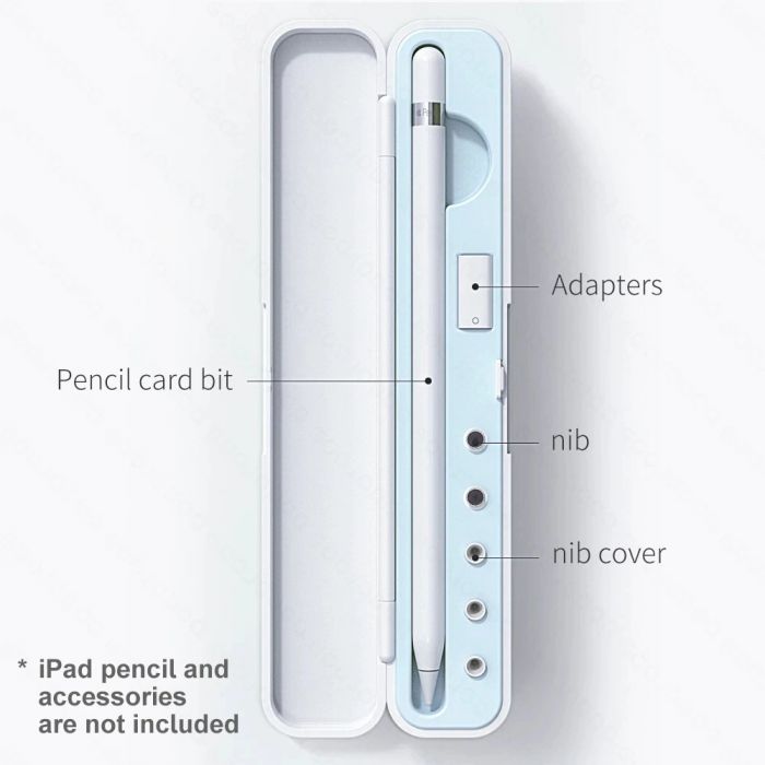 Кейс Goojodoq для стилуса Apple Pencil (1-2 покоління) Black (1005002239585031B)