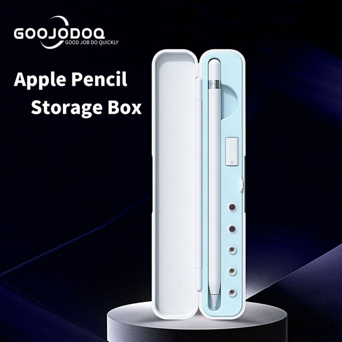 Кейс Goojodoq для стилуса Apple Pencil (1-2 покоління) Black (1005002239585031B)