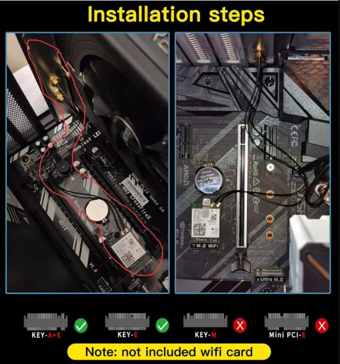 Антена Fenvi 2PcsX10Dbi (10Dbi Antenna Set)