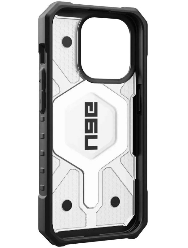 Чохол-накладка Urban Armor Gear Pathfinder Magsafe для Apple iPhone 15 Pro Ice-Black (114281114344)