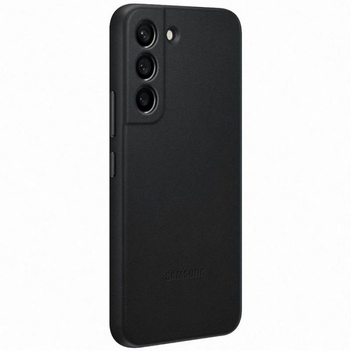 Чохол-накладка Samsung Leather Cover для Samsung Galaxy S22 SM-S901 Black (EF-VS901LBEGRU)