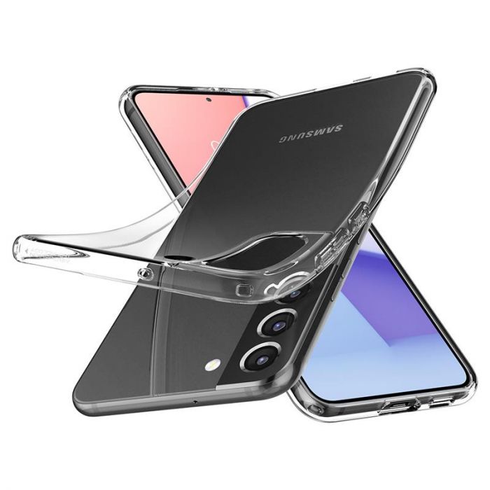 Чохол-накладка Spigen Liquid Crystal для Samsung Galaxy S22 SM-S901 Crystal Clear (ACS03984)