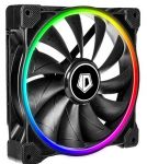 Вентилятор ID-Cooling ZF-14025-ARGB (Single Pack), 140x140x25мм, 4-pin PWM, чорний