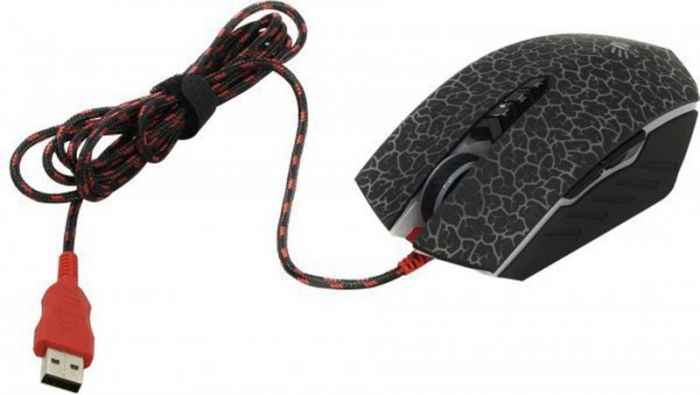 Миша A4Tech A70A Bloody Crackle Black USB