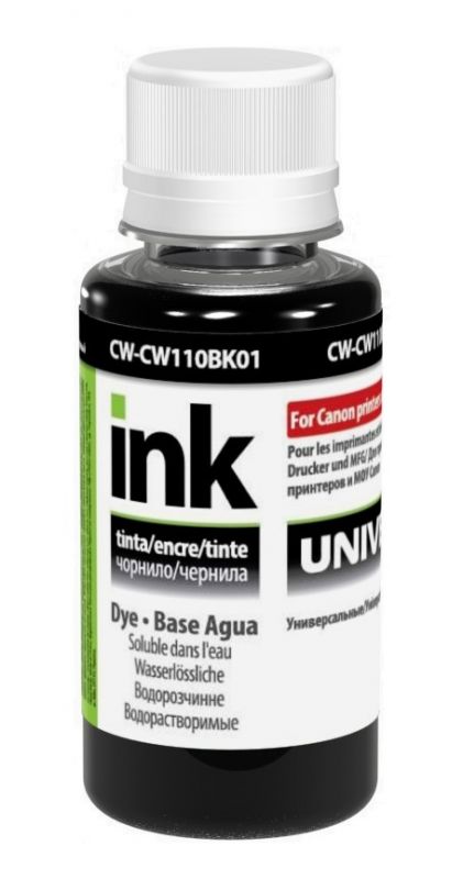 Чорнило ColorWay Canon Universal (Black) (ColorWay-ColorWay110BK01) 100мл