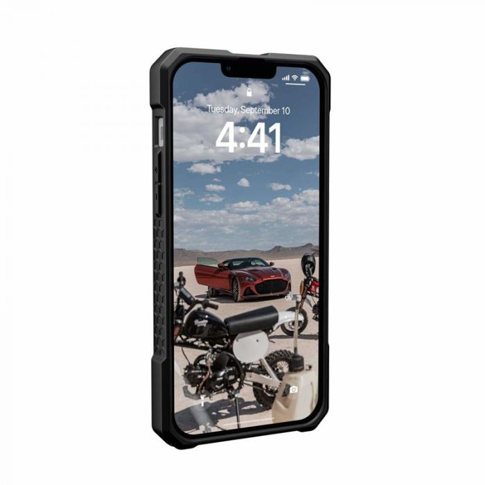 Чохол-накладка Urban Armor Gear Monarch Pro Magsafe для Apple iPhone 14 Plus/15 Plus Carbon Fiber (114029114242)