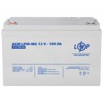 Акумуляторна батарея LogicPower 12V 100AH (LPM-MG 12 - 100 AH) AGM мультигель 