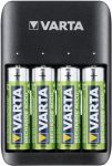 Зарядний пристрiй Varta Value USB Quattro Charger+4xAA 2100mAh (57652)