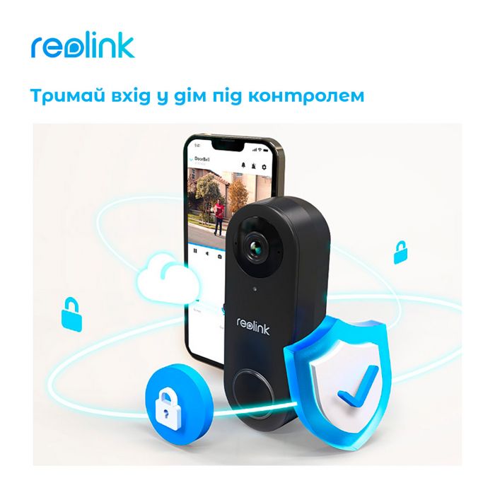 Відеодзвінок Reolink D340W (Video Doorbell Wi-Fi)