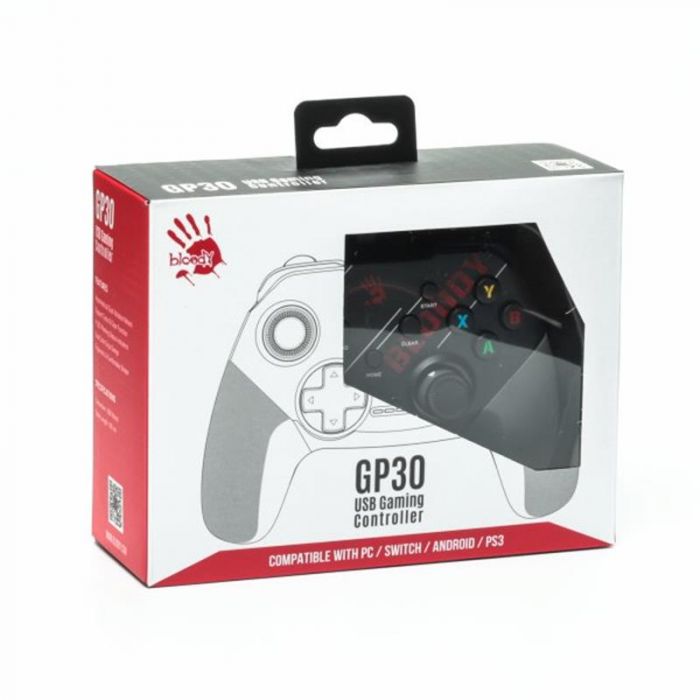 Геймпад Bloody GP30 Sports Red