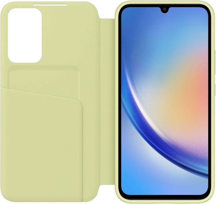 Чохол-книжка Samsung Smart Clear View Cover для Samsung Galaxy A54 SM-A546 Lime (EF-ZA546CGEGRU)