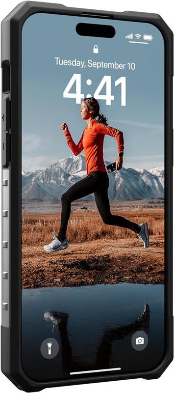 Чохол-накладка Urban Armor Gear Plasma для Apple iPhone 15 Pro Max Ash (114304113131)