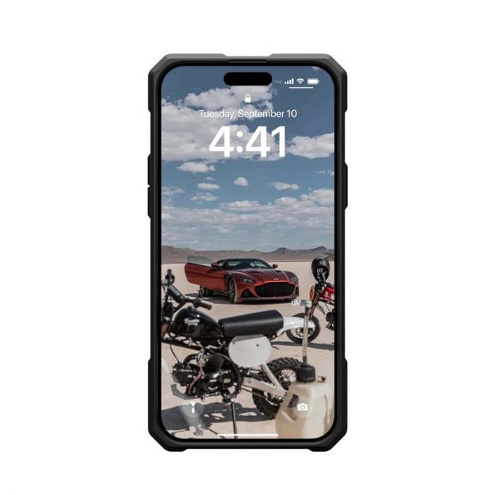 Чохол-накладка Urban Armor Gear Monarch Pro Magsafe для Apple iPhone 15 Plus Carbon Fiber (114220114242)