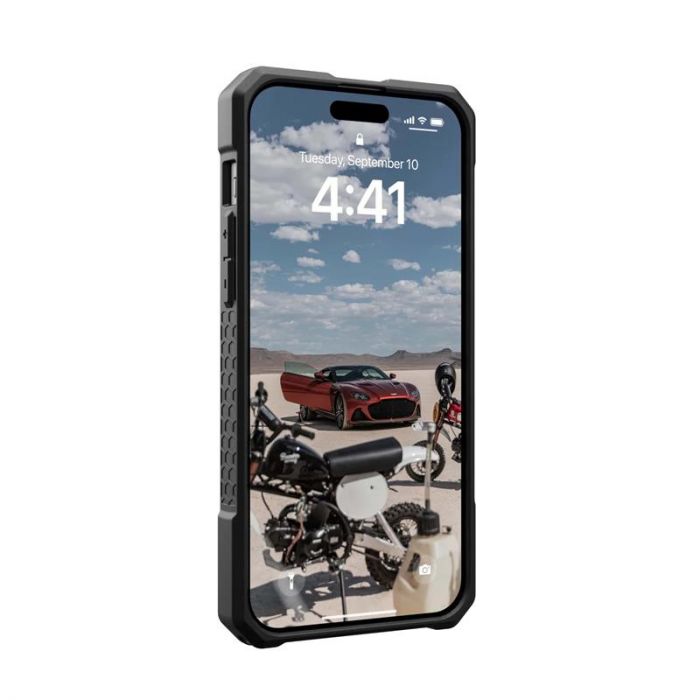 Чохол-накладка Urban Armor Gear Monarch Pro Magsafe для Apple iPhone 15 Plus Carbon Fiber (114220114242)
