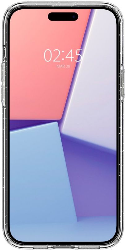 Чохол-накладка Spigen Liquid Crystal Glitter для Apple iPhone 15 Plus Crystal Quartz (ACS06648)