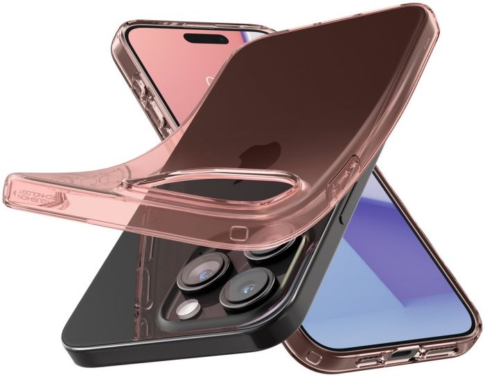 Чохол-накладка Spigen Crystal Flex для Apple iPhone 15 Pro Max Rose Crystal (ACS06445)