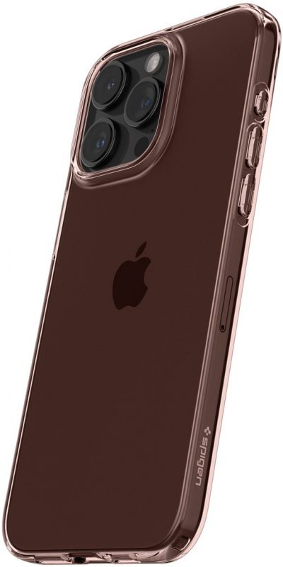 Чохол-накладка Spigen Crystal Flex для Apple iPhone 15 Pro Max Rose Crystal (ACS06445)