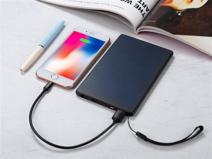 Універсальна мобільна батарея Sandberg Urban Solar Powerbank 10000mAh Black (420-54_VW)