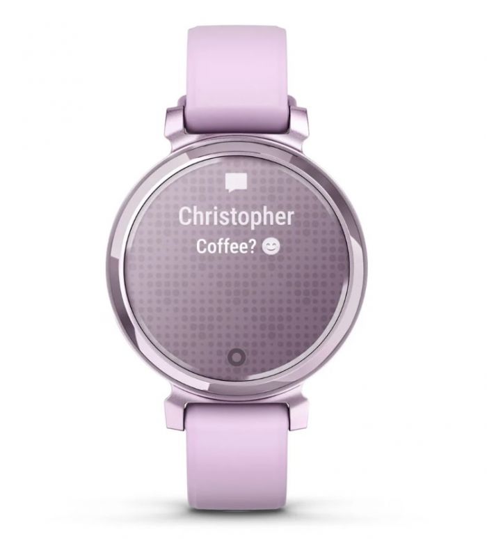 Смарт-годинник Garmin Lily 2 Metallic Lilac with Lilac Silicone Band (010-02839-21)