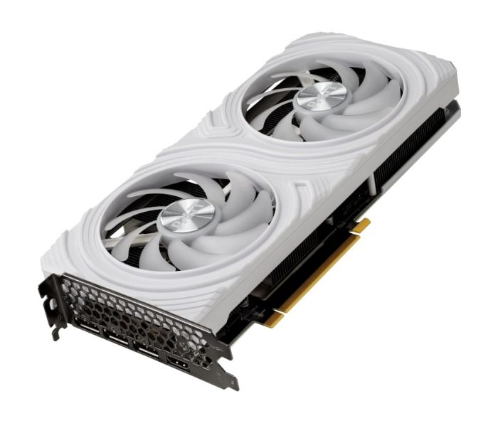 Відеокарта GF RTX 4070 12GB GDDR6X White Palit (NED4070019K9-1047L)